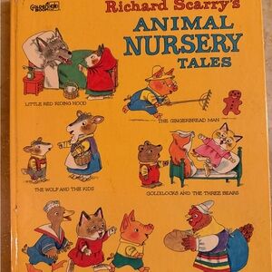 Richard Scarry's Animal Nursery Tales Book 1975 edition